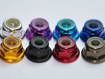 Aluminum Flanged quadcopter motor Nuts