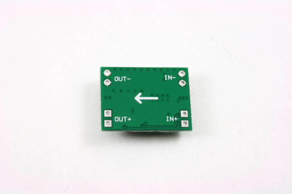 QAV250 miniquad voltage regulator BEC backside