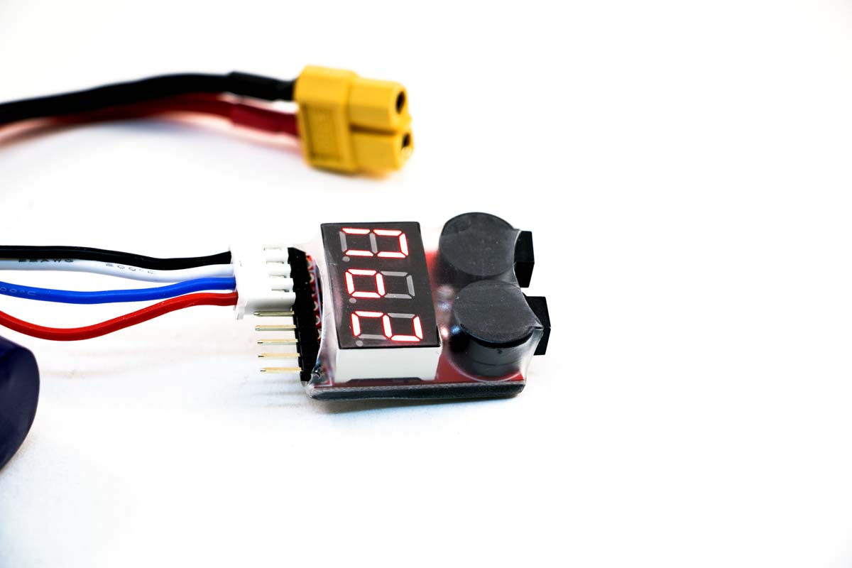 Lipo tester and Low Voltage alarm