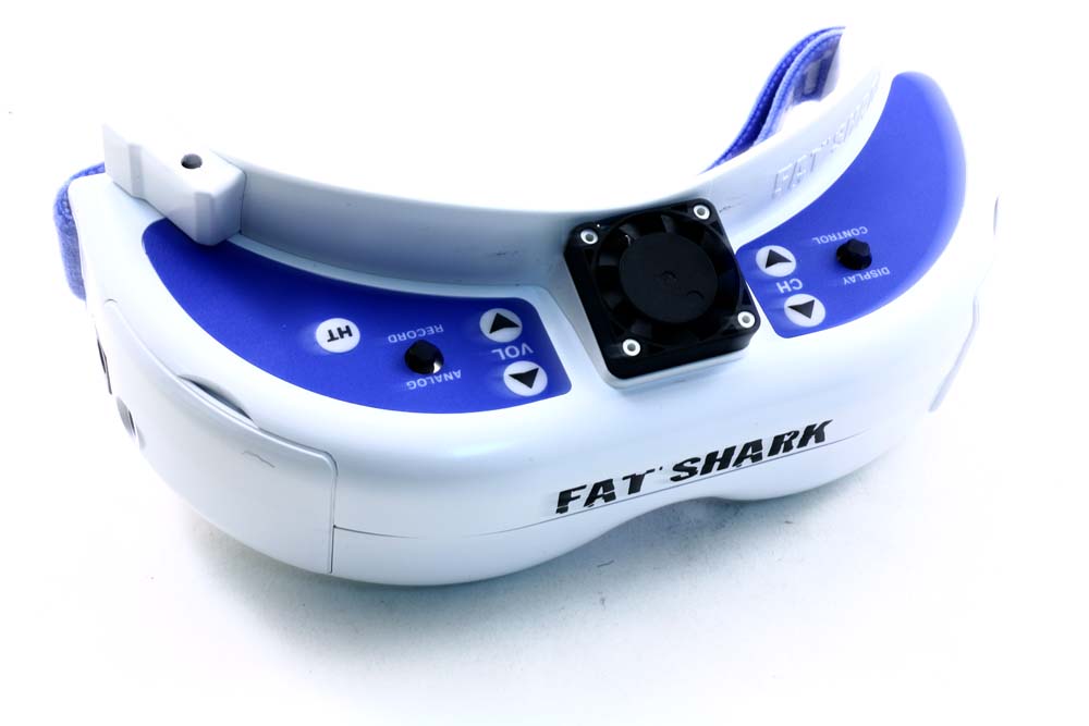 Fatshark Dominator V3 Goggles for FPV flight comfortable Built in fan for fog-less operation