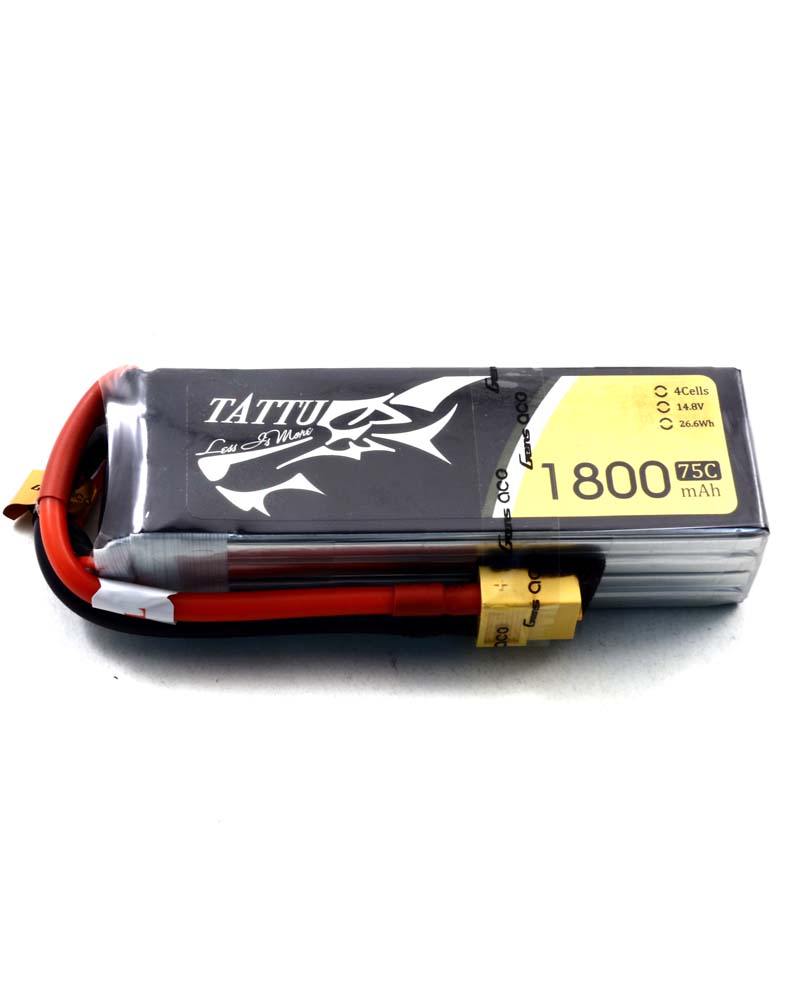 Tattu 4s 75 C 1800mah FPV Battery featured