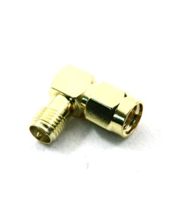 RPSMA male to RPSMA female 90 degree adapter