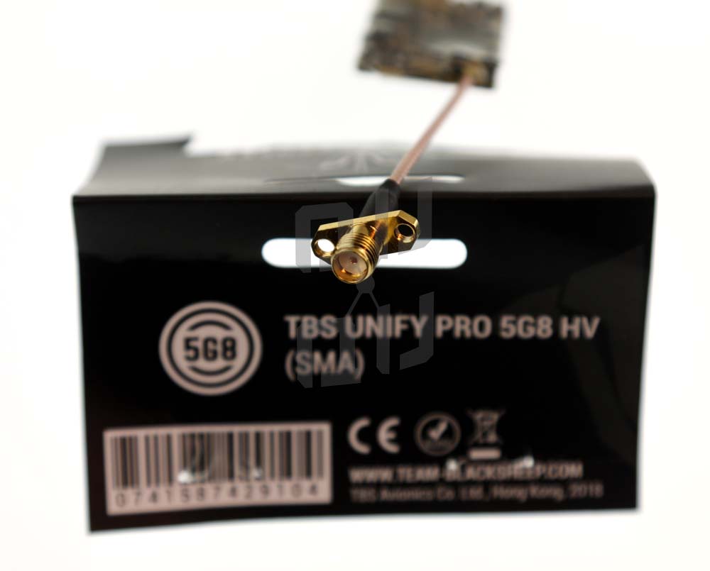 TBS Unify Pro 5G8 HV (SMA) New version available at quadquestions.com