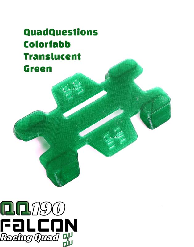 QQ190 skid Colorfabb Translucent Green