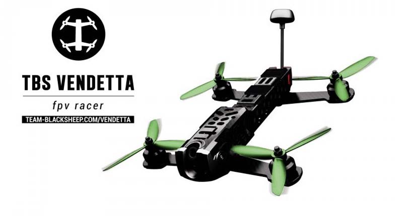 TBS Vendetta racing Quadcopter