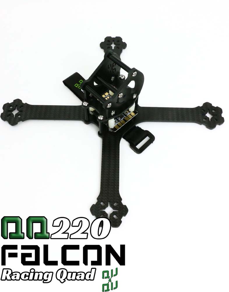 QQ220 Falcon Racing Quadcopter Frame rear view