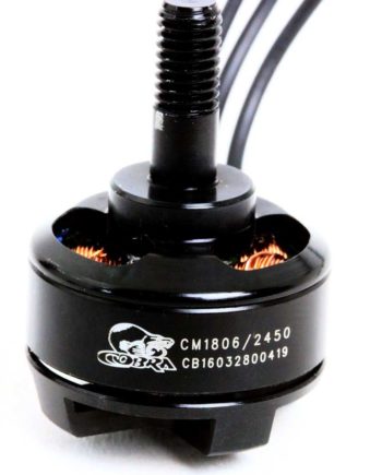 Cobra CM 1806 2450KV motor perfect for 4" props on 4s and 180mm quadcopter frames
