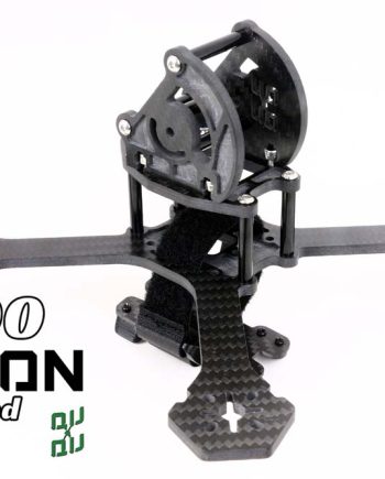 QQ190 Falcon 4mm Tank X Racing Quadcopter Frame front right view