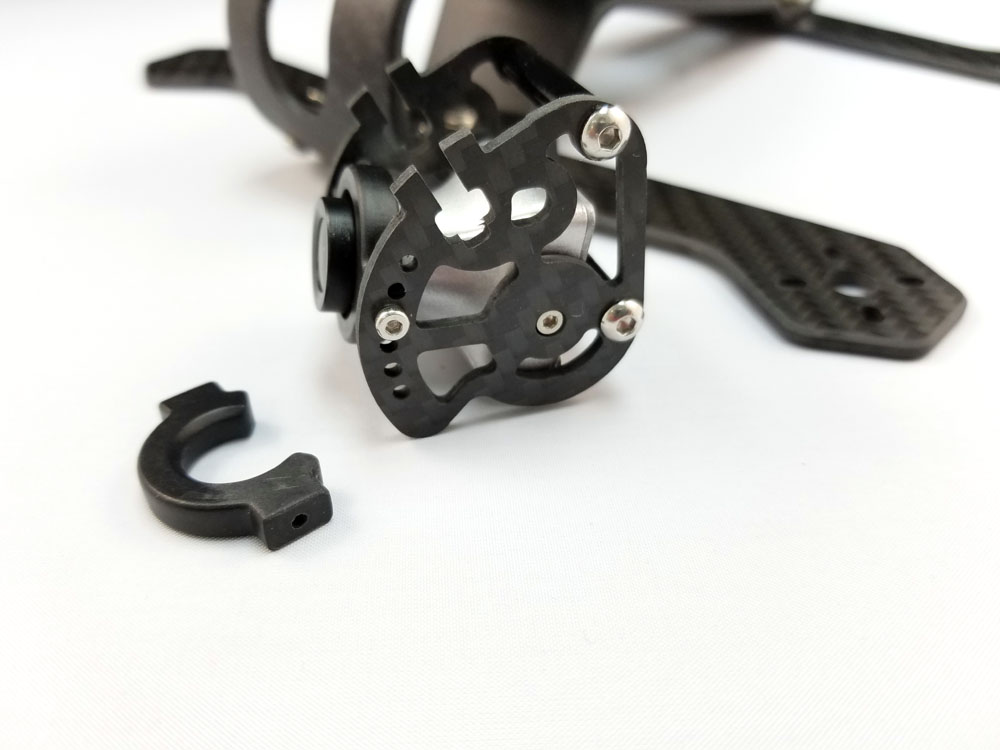 Sparrow Knight R220 Racing Drone Frame camera assembly