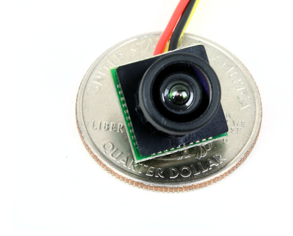 QQmicrocam size A micro FPV Camera from QuadQuestions.