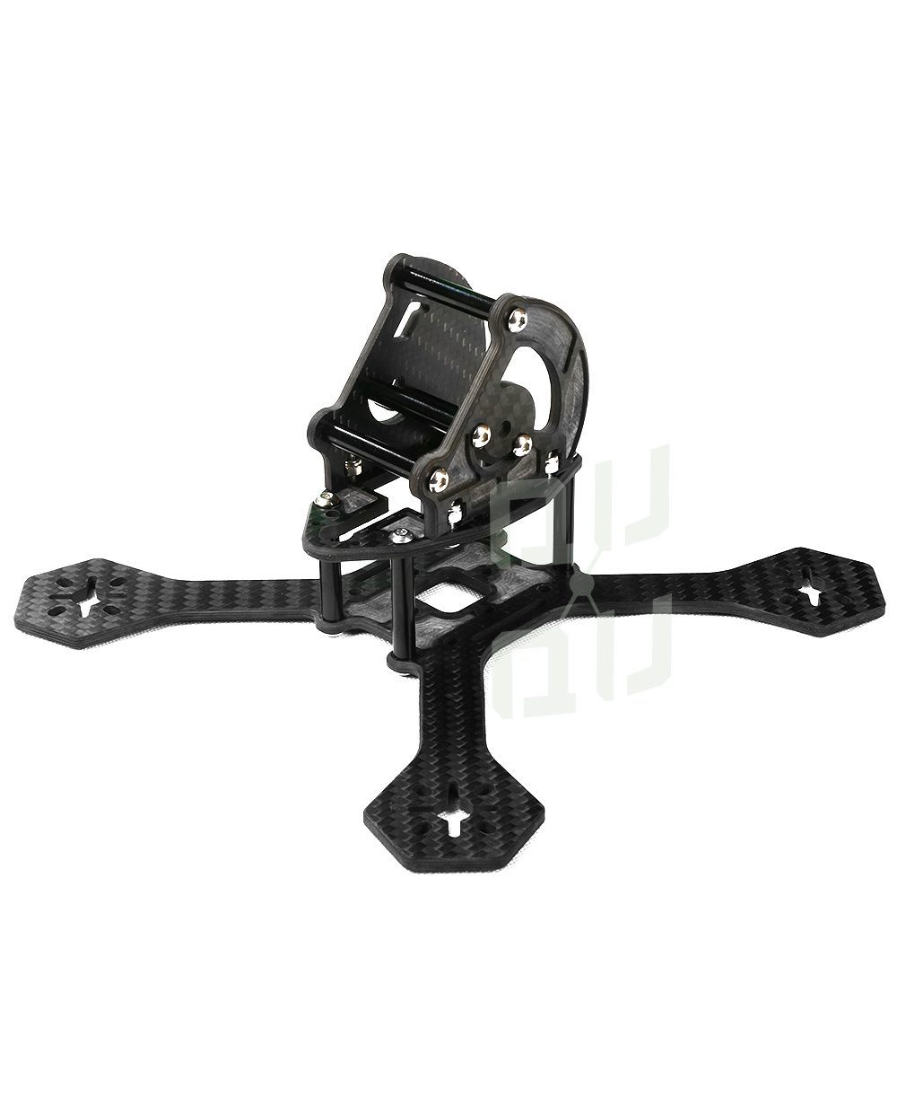 QQ166 4" Racing Drone X-style frame available from QuadQuestions.com rear right side