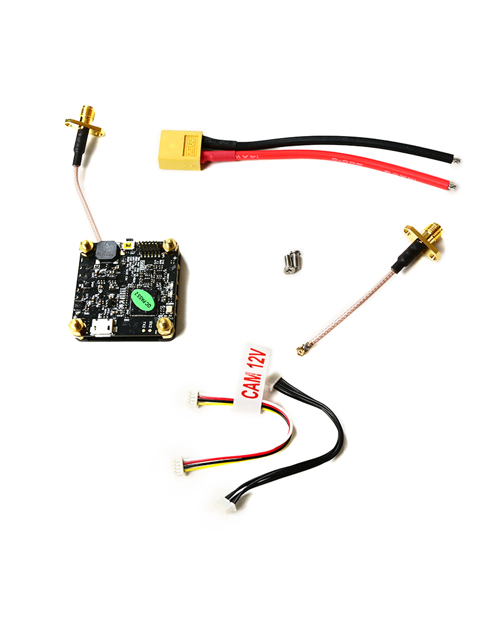 TBS FPVision OSD and Vtx board for Powercube all parts
