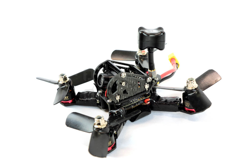 IMG_0779QQ130 Racing drone kit for 3" props. available at quadquestions.com. side view 3