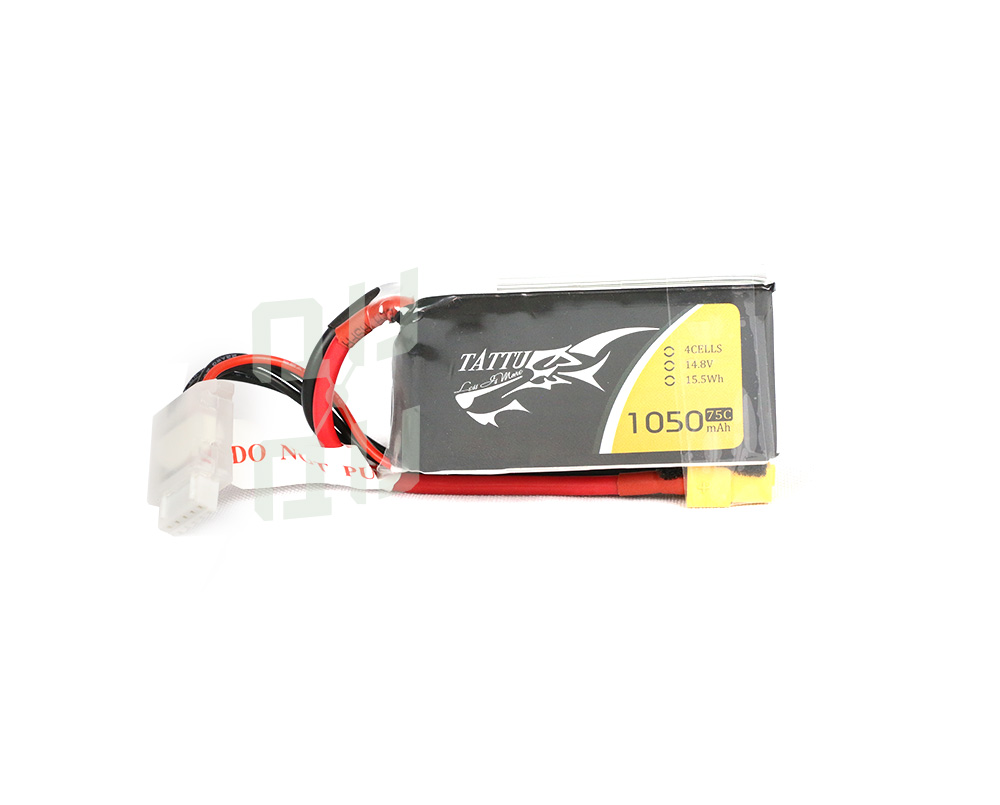 Tattu 1050 75C battery for 130mm Quadcopters & Racing Drones