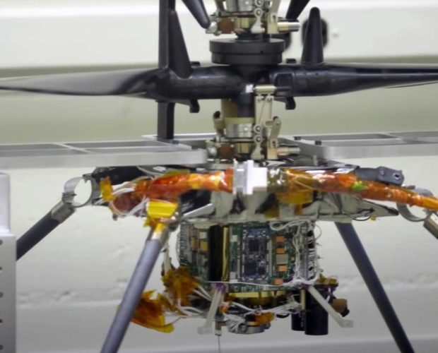Mars Copter Electronics Exposed