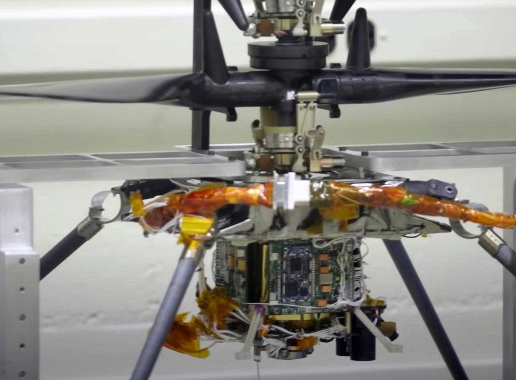Mars Copter Electronics Exposed