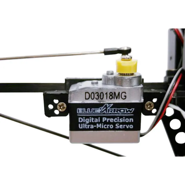 d03018mg Metal gear micro servo for racing drones and helicopters installed in Blade cp700